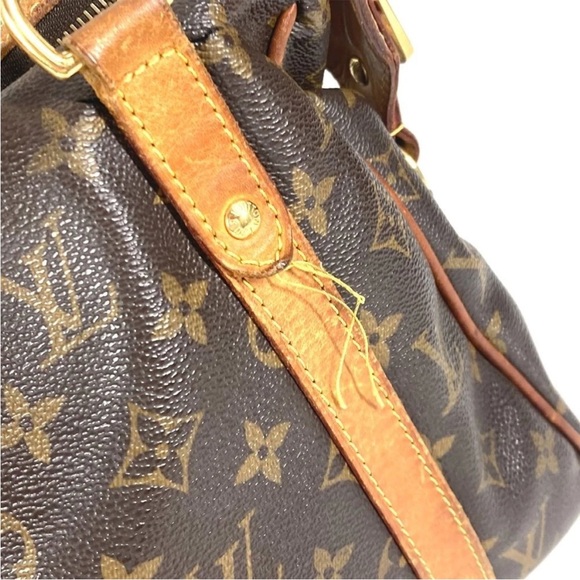 Louis Vuitton Brown Monogram Shoulder Bag - Picture 3 of 10